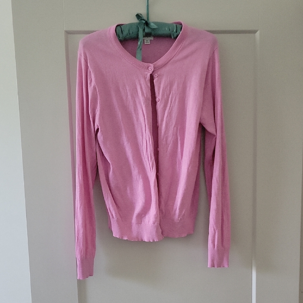 J. Crew Pink Women's Cardigan Sweater